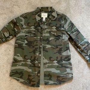 Forever 21 Camo Buttonup jacket